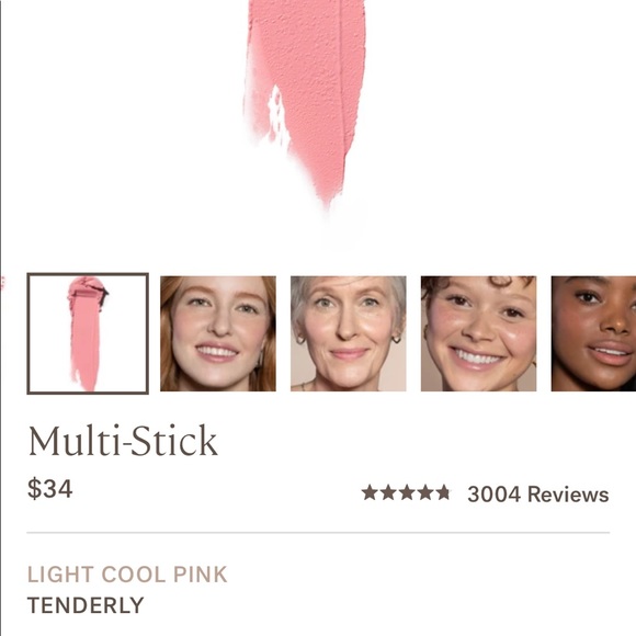 Brand New Never Used Ilia Multi-Stick Cream Blush in color Tenderly - Picture 3 of 7